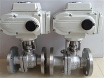 80口徑電動法蘭球閥