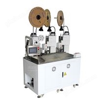 YHK-003全自动双线合压三端子铆接机